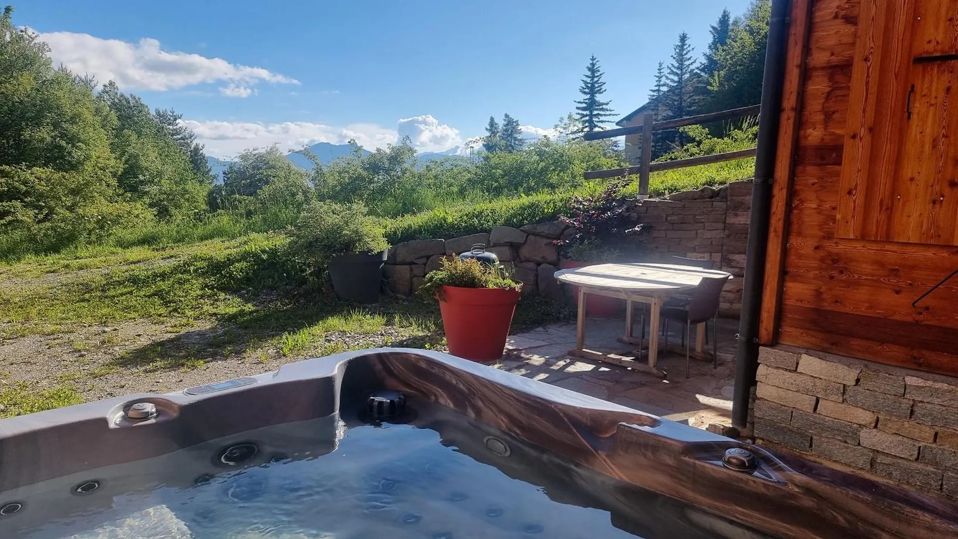 Chalet 6 Pers Avec Spa, Terrasse Plein Sud A Saint-Michel-De-Chaillol - Fr-1-393-22