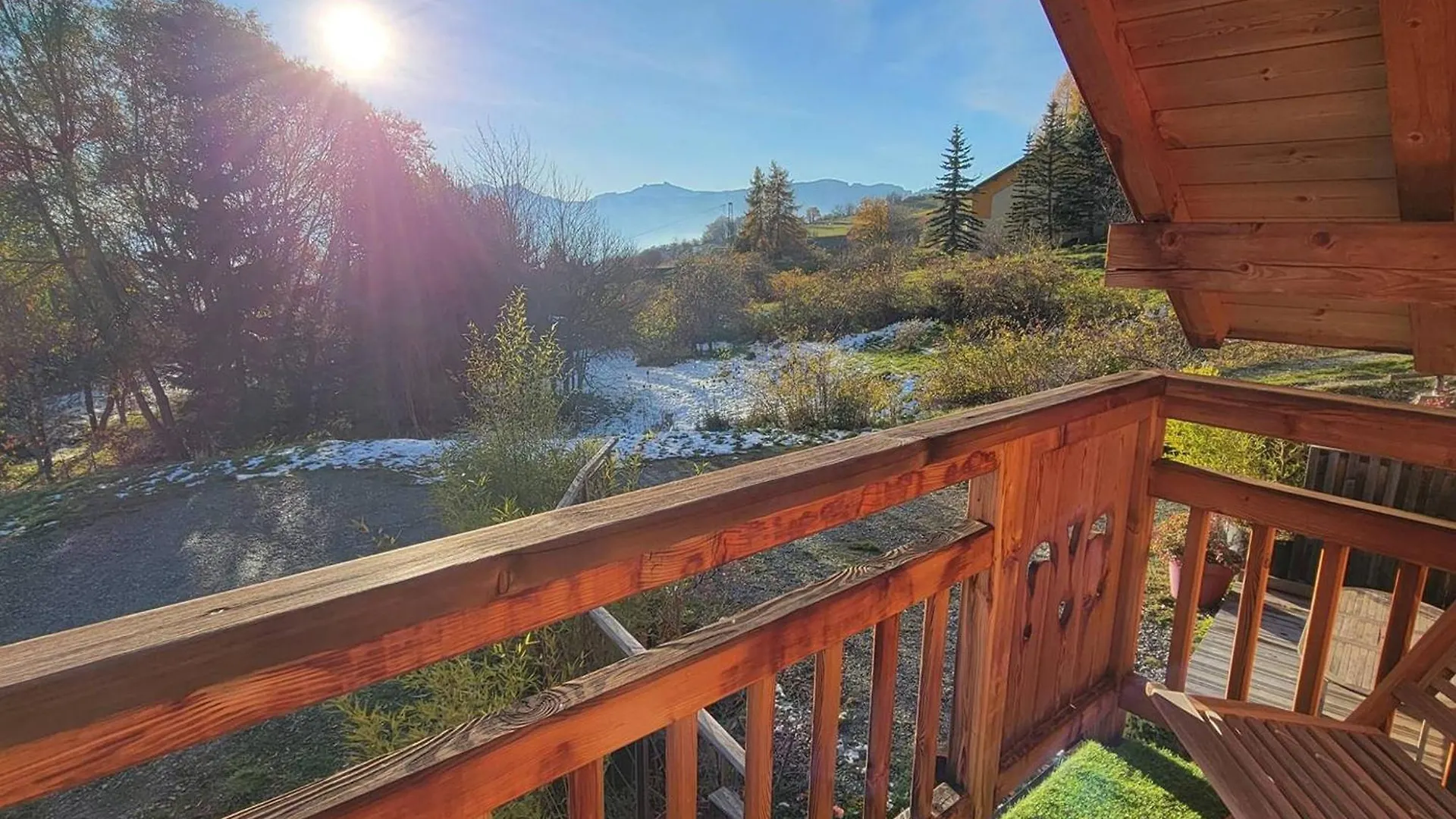 Chalet 6 Pers Avec Spa, Terrasse Plein Sud A Saint-Michel-De-Chaillol - Fr-1-393-22